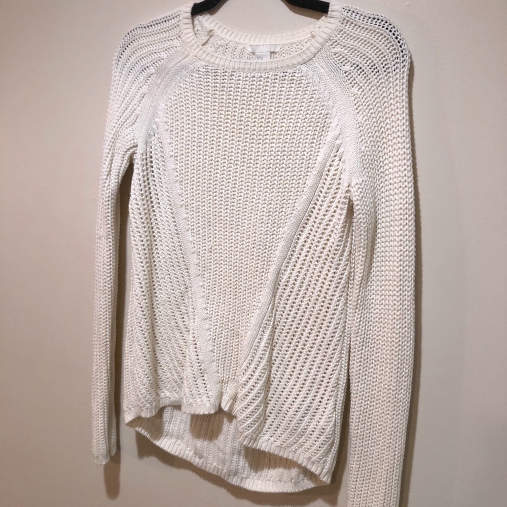 Cream sweater